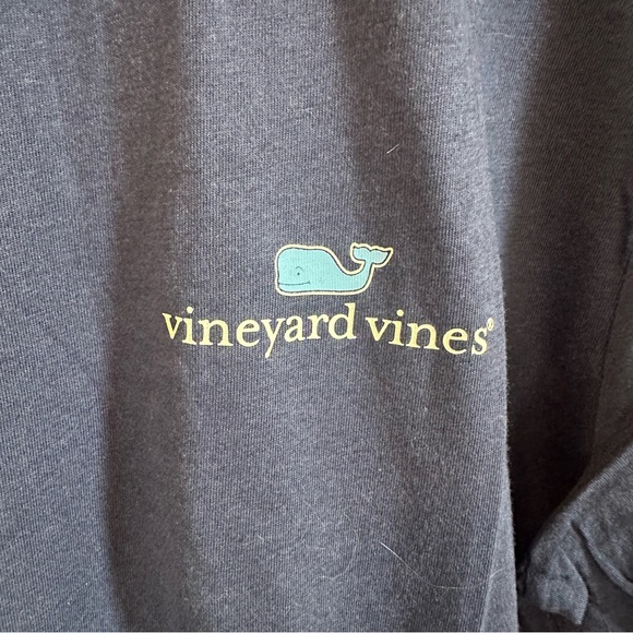Vineyard Vines Men's Classic Navy Tee - Picture 5 of 6